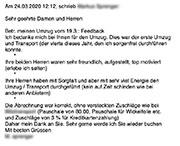 Umzug Zürich Erfahrungsbericht